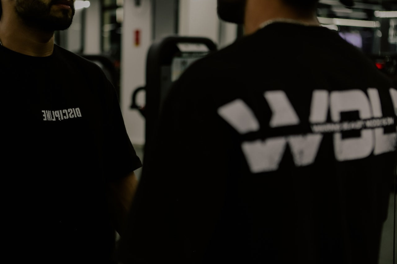 WearWolf™ Discipline Oversized T-Shirt – Black And White Edition