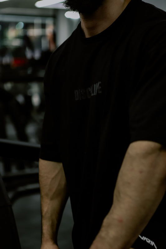 WearWolf™ Discipline Oversized T-Shirt – Black And Black Edition